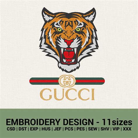 gucci tiger design.